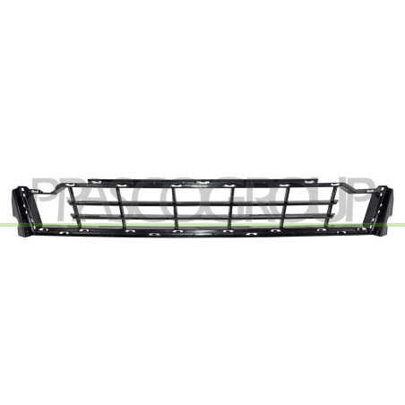 Grille Centrale de Pare-Chocs-Avant-Noire-Brillant