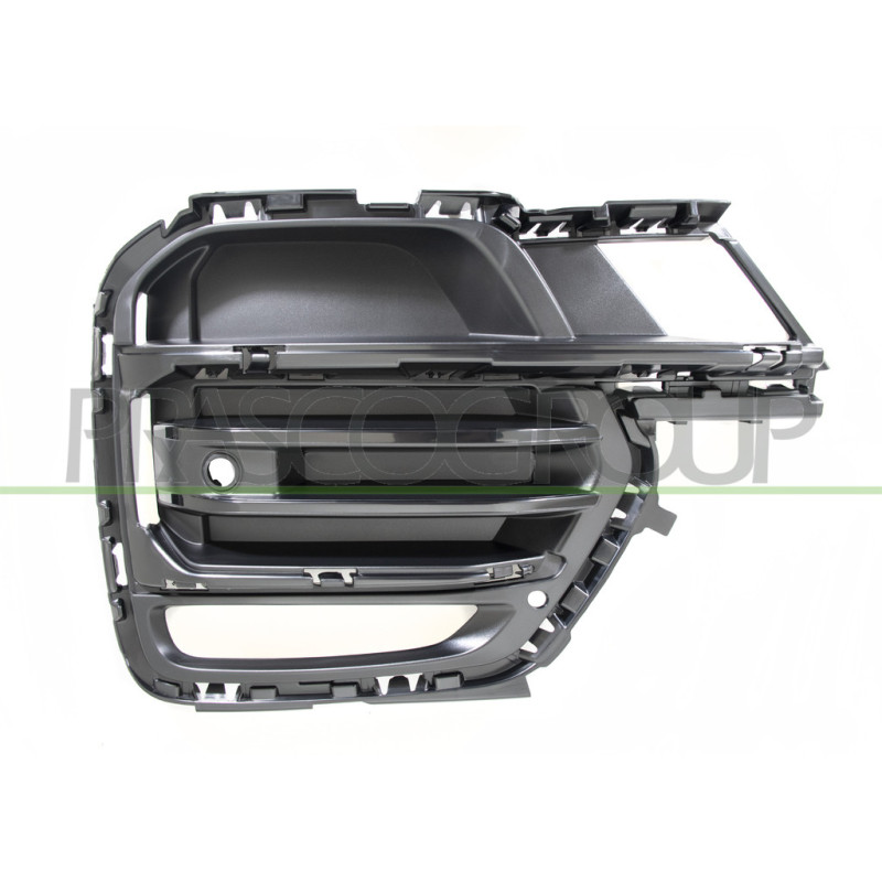 Grille côté chauffeur Noire Brillant de Pare-Chocs
