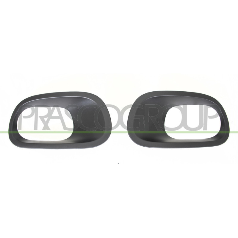 Jeu de Enjoliveur Antibrouillard Noir Structure' (côté passagerôté chauffeur)