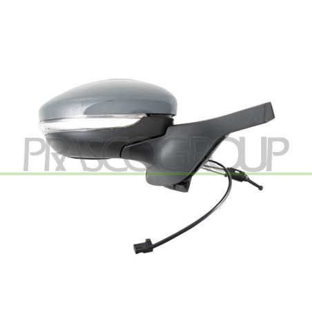 Rétroviseur manuel à peindre côté passager