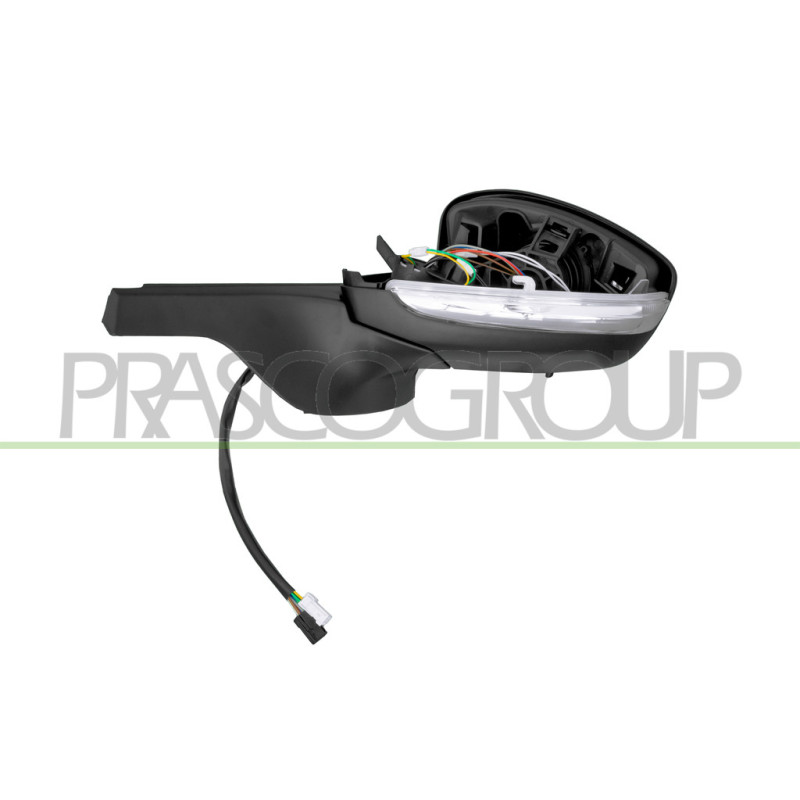 Rétroviseur électrique rabattable à peindre côté chauffeur