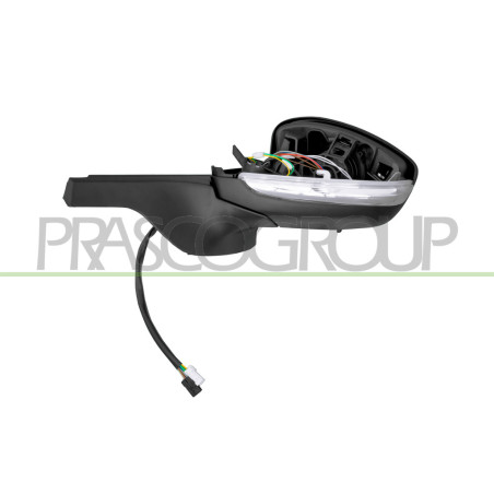 Rétroviseur électrique rabattable à peindre côté chauffeur