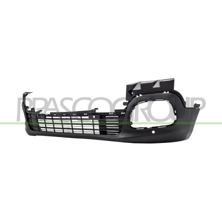 Pare-Chocs Avant Inferieur Noir Structure'-Avec Trous Radar+Supports Capteurs