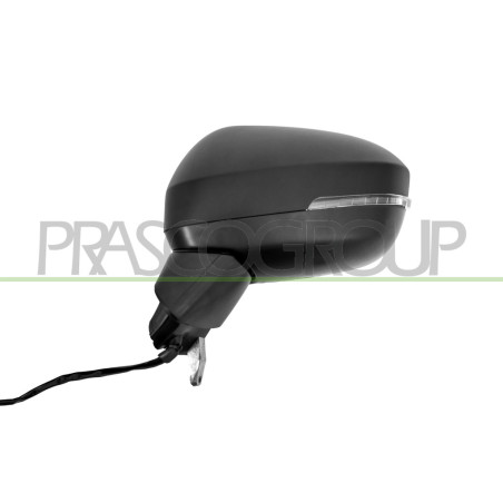 Retroviseur Gauche-Electrique-Avec Appret-Avec Feu-Convexe-Chrome'-5 Broches Mod