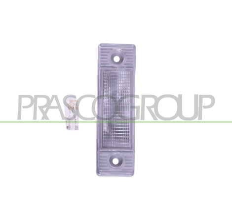 Feu de Plaque arrière côté passager/côté chauffeur avec Ampoule