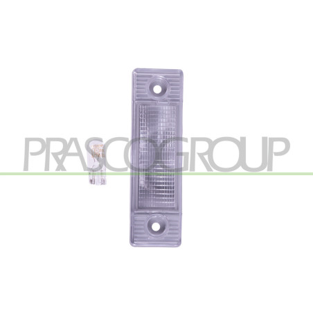 Feu de Plaque arrière côté passager/côté chauffeur avec Ampoule