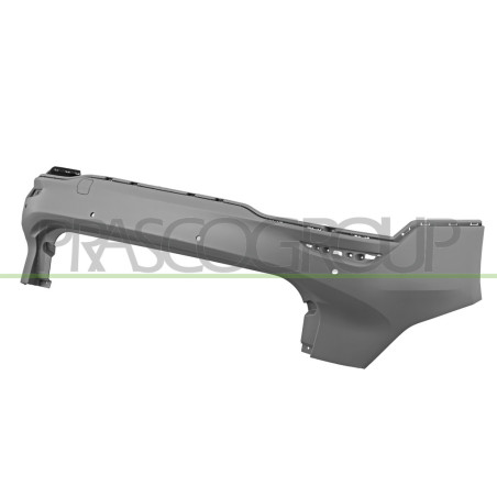 Pare-Chocs Arriere Avec Appret-Avec Trous Radar+Supports Capteurs-Avec Empreinte