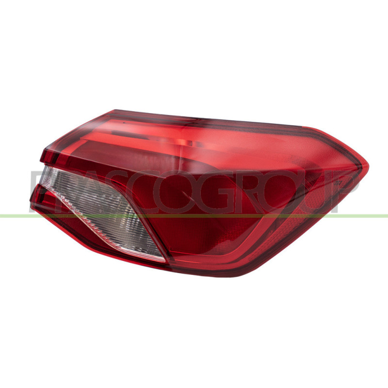 Feu d'Aile arrière côté chauffeur avec Porte Lampe