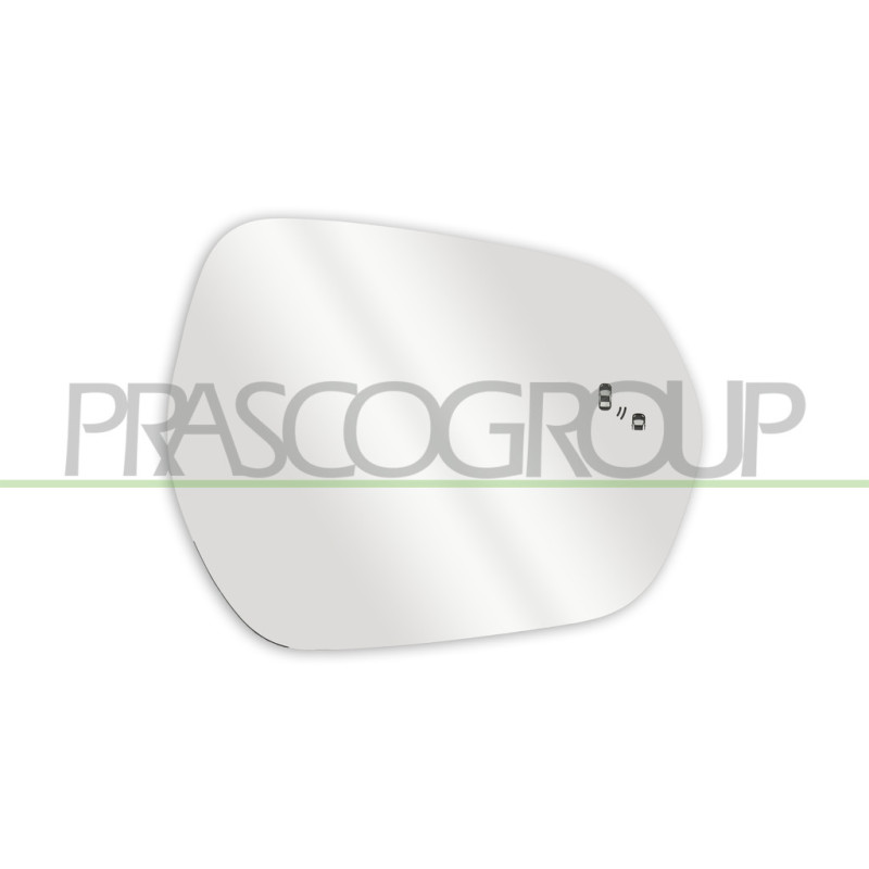 Verre De Retroviseur Droit-Chauffant-Blis-Convex