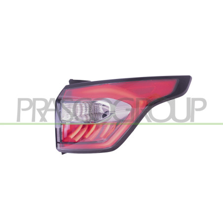 Feu d'Aile arrière côté passager-avec Porte Lampe-Led-Chromé