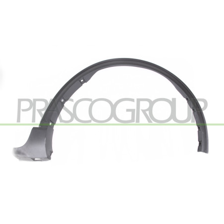 Extension d'Aile avant côté passager-Noire Structure'-avec Clips