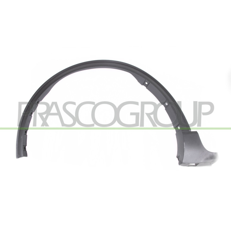 Extension d'Aile avant côté chauffeur-Noire Structure'-avec Clips