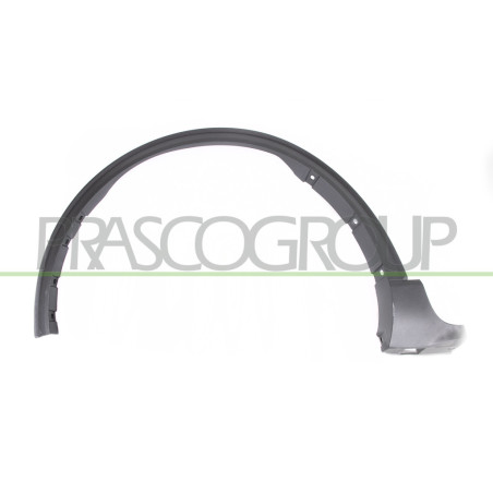 Extension d'Aile avant côté chauffeur-Noire Structure'-avec Clips