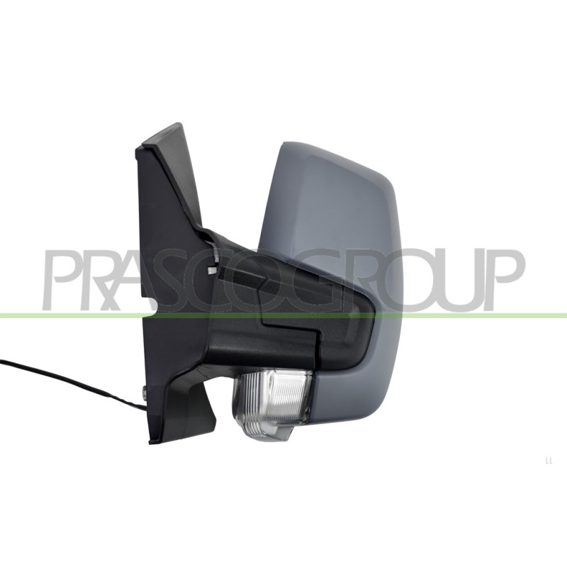 Retroviseur Gauche Manuel-Avec Appret-Avec Feu-Convexe-2 Broches