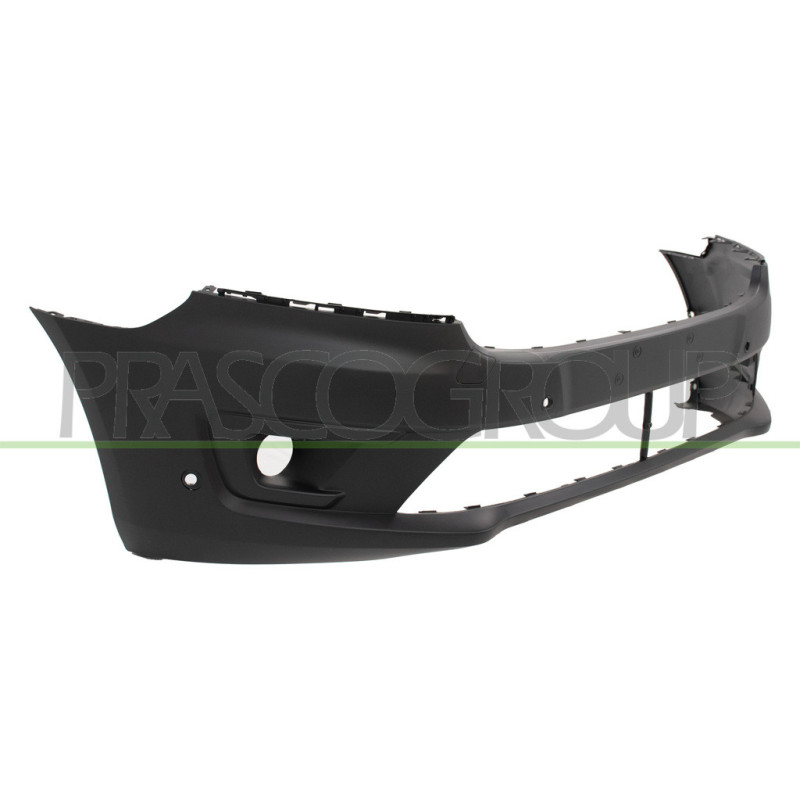 Pare-Chocs Avant-Noir-Structure'-Avec Sieges Antibrouillard-Avec Trous Capteurs+