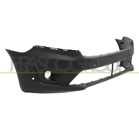 Pare-Chocs Avant Noir Structure'-Avec Trous Radar, Antibrouillards Et Aide Stati