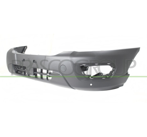 Pare-Chocs Avant Noir Structure'-Avec Trous Radar+Supports Capteurs