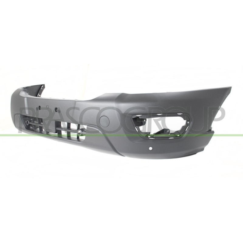 Pare-Chocs Avant Noir Structure'-Avec Trous Radar+Supports Capteurs