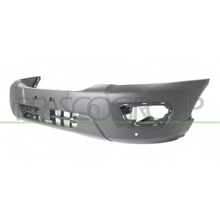 Pare-Chocs Avant Noir Structure'-Avec Trous Radar+Supports Capteurs