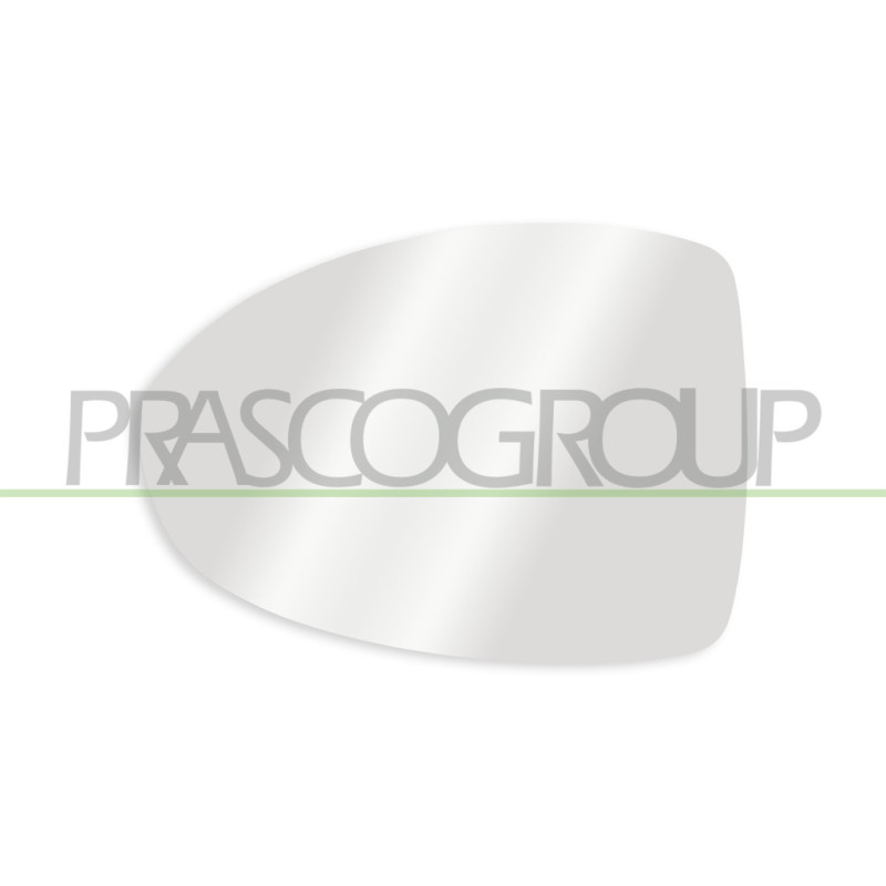 Verre De Retroviseur Gauche-Chauffant-Convex