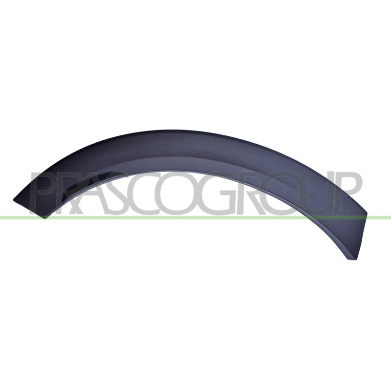 Extension d'Aile arrière côté passager-Noire Structure'-avec Clips