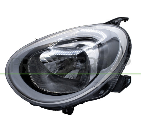 Phare côté chauffeur H4 Electrique Sans Moteur-Noir