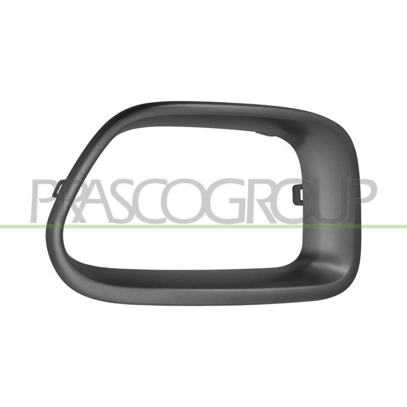 Enjoliveur D'Antibrouillard Droit-Noir-Gris-Metallise