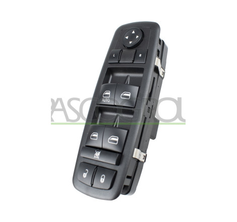 PANNEAU A BOUTON-POUSSOIR NOIR-4 INTERRUPTEURS-LEVE VITRE-PORTE AVANT GAUCHE-21