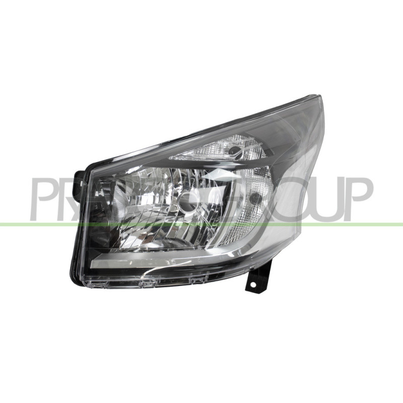 Phare côté chauffeur H4 Electrique avec Moteur-avec Feu de Jour W21/5W