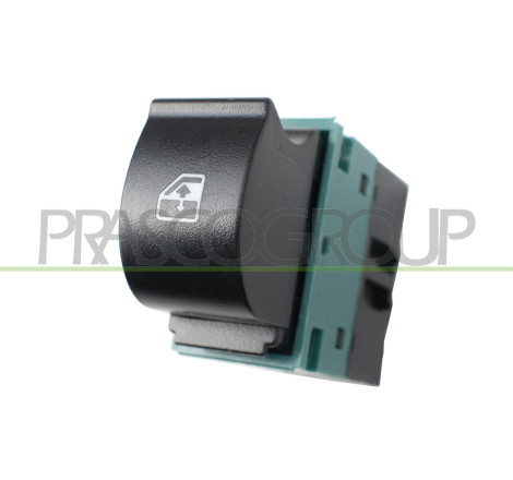 INTERRUPTEUR LEVE-VITRE NOIR DROIT-PORTE AVANT GAUCHE-5 BROCHES