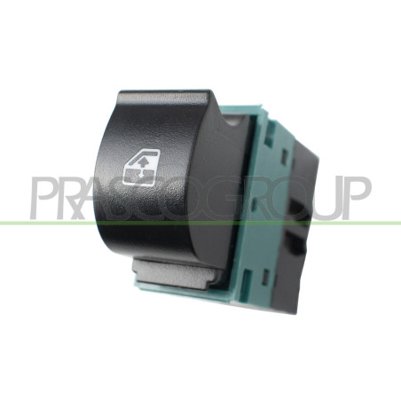 INTERRUPTEUR LEVE-VITRE NOIR DROIT-PORTE AVANT GAUCHE-5 BROCHES