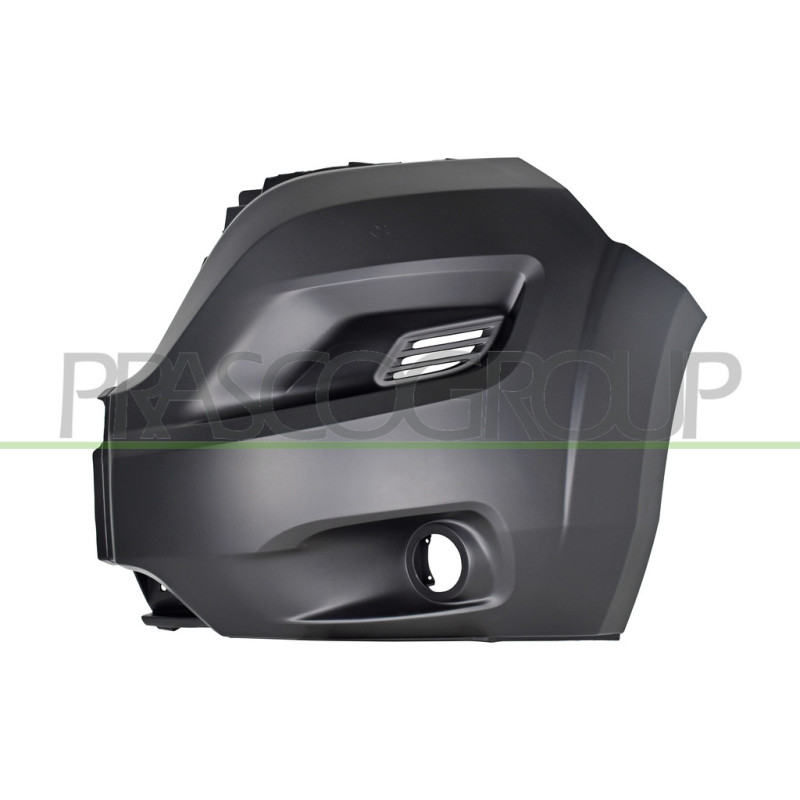 Embout côté chauffeur de Pare-Chocs Avant-Noir-avec Sieges Antibrouillard Mod. M