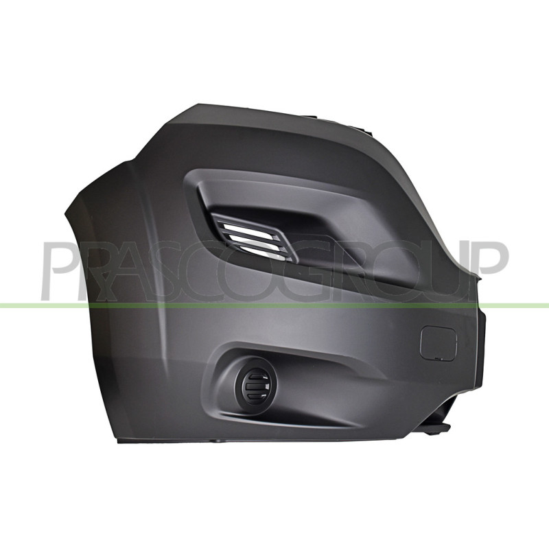 Pare-Chocs avant côté passager Noir-Sans Sieges Antibrouillards