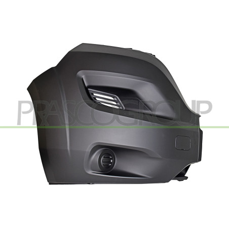 Pare-Chocs avant côté passager Noir-Sans Sieges Antibrouillards