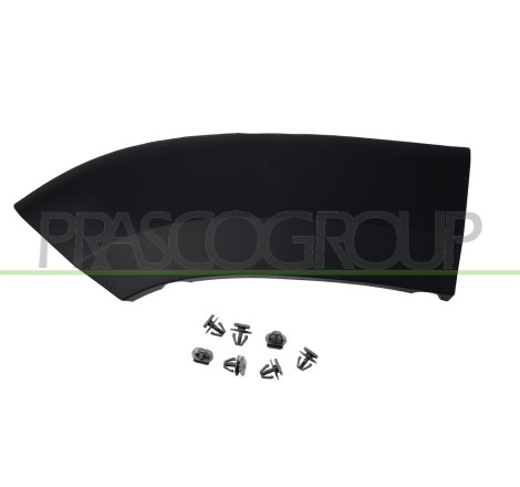 Extension d'Aile avant côté chauffeur-Noire Structure'-avec Clips