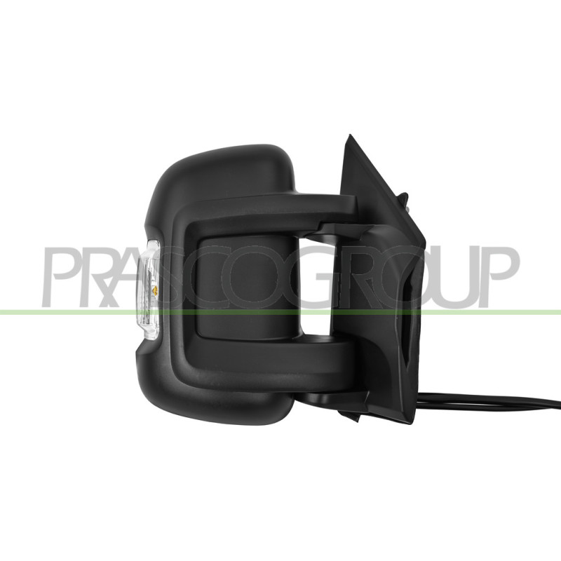 Retroviseur Droit-Electrique-Noir-Chauffant-Rabattable-Avec Feu-Avec Ampoule 16W