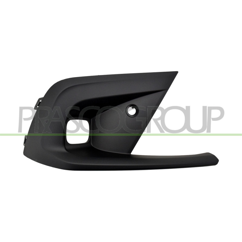 Grille Droite De Pare-Chocs-Avant-Noire-Structure'-Avec Sieges Antibrouillard-Av