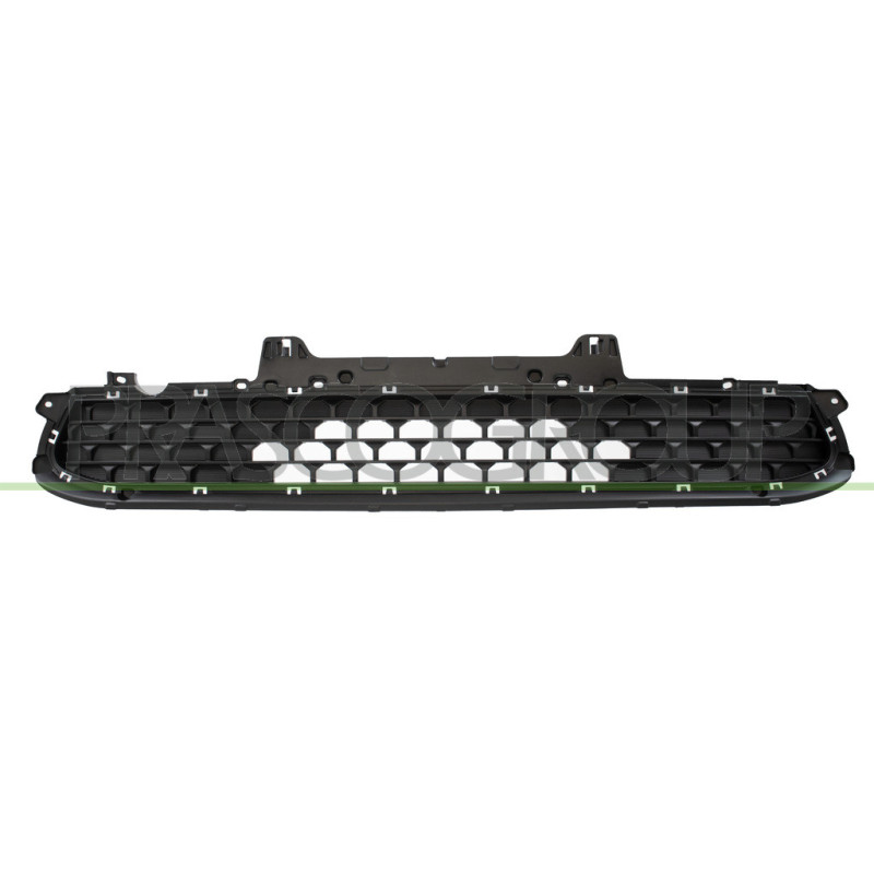 Grille Centrale de Pare-Chocs-Noire