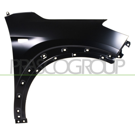 Aile Avant Droite Avec Trous Feu D'Aile Et Extension D'Aile