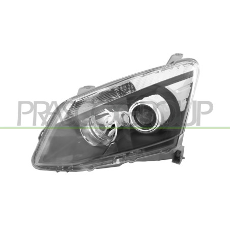 Phare Gauche H11+Hb3 Electrique Sans Moteur-Noir