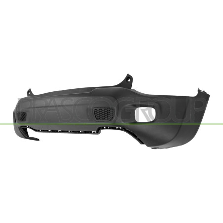 Pare-Chocs Arriere-Sans Spoiler-Noir-Structure'-avec Empreintes Capteurs Mod. Tr