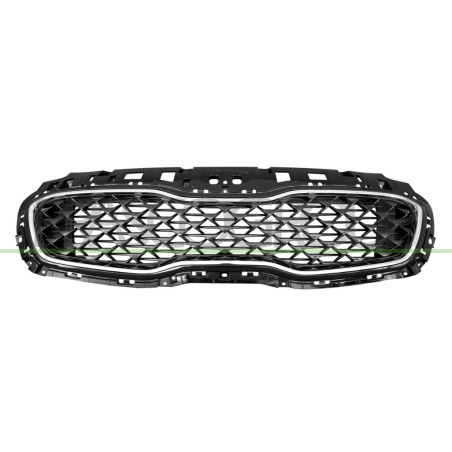 Grille Calandre Noire-avec Finition Chromee