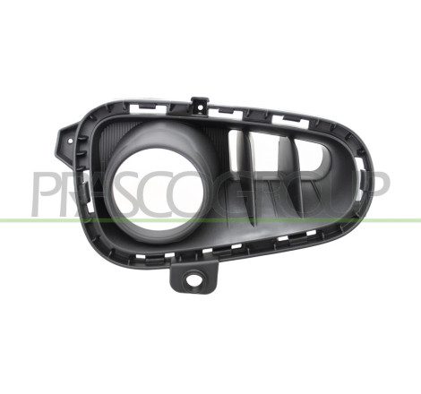 Grille côté chauffeur Noire de Pare-Chocs-avec Sieges Antibrouillard-avec Trous