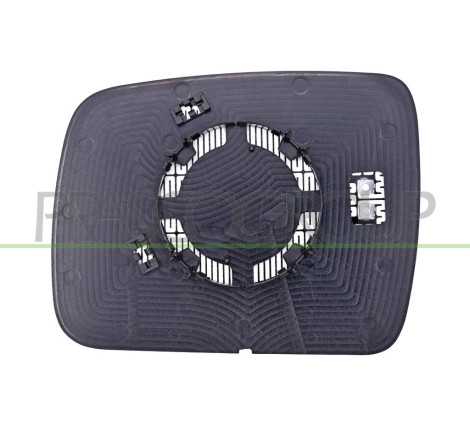 Verre De Retroviseur Droit-Chauffant-Convex-Bleu