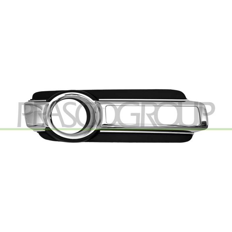 Grille côté passager de Pare-Chocs-Avant-Noire-avec Sieges Antibrouillard-avec M