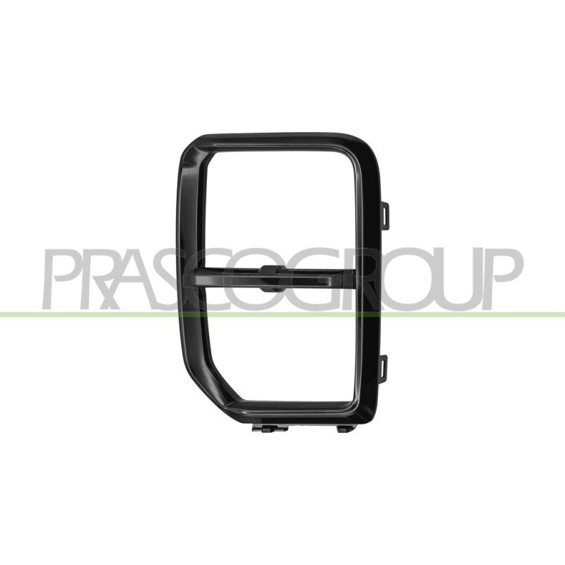 Enjoliveur Antibrouillard Gauche-Noir Brillant