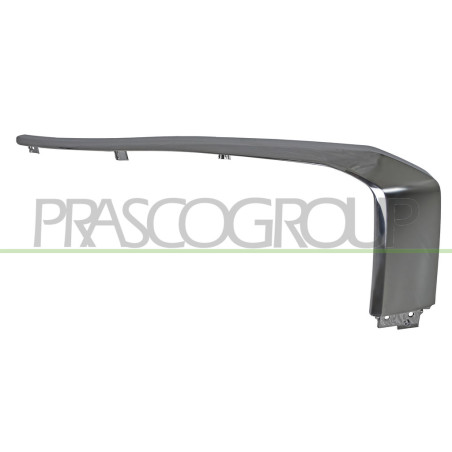 Moulure côté passager de Pare-Chocs Avant-Superieure-Chromee