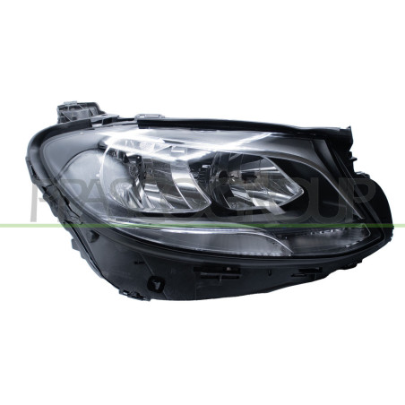 Phare Droit H7+Py21 Electrique Avec Moteur-Led-Noir