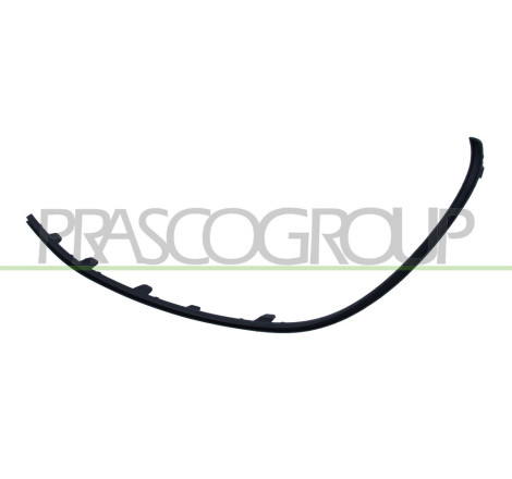 Bandeau côté chauffeur de Pare-Chocs avant Noire Structure' Mod. Cla45 Amg