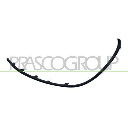 Bandeau côté chauffeur de Pare-Chocs avant Noire Structure' Mod. Cla45 Amg